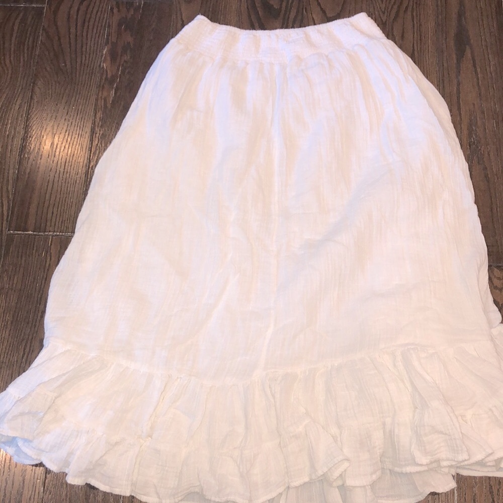 American eagle white maxi skirt size large - Picture 4 of 4